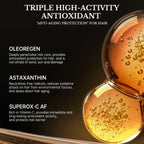 antioxidant hair oil protection astaxanthin vitamin c hair repair treatment anti aging hair serum